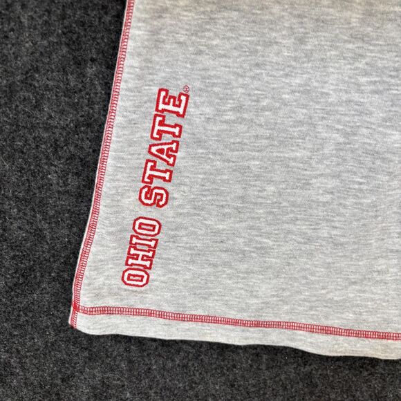 Ohio State Buckeyes Pants Women's Medium Gray Sweatpants Flare Yoga Nike - Picture 5 of 13
